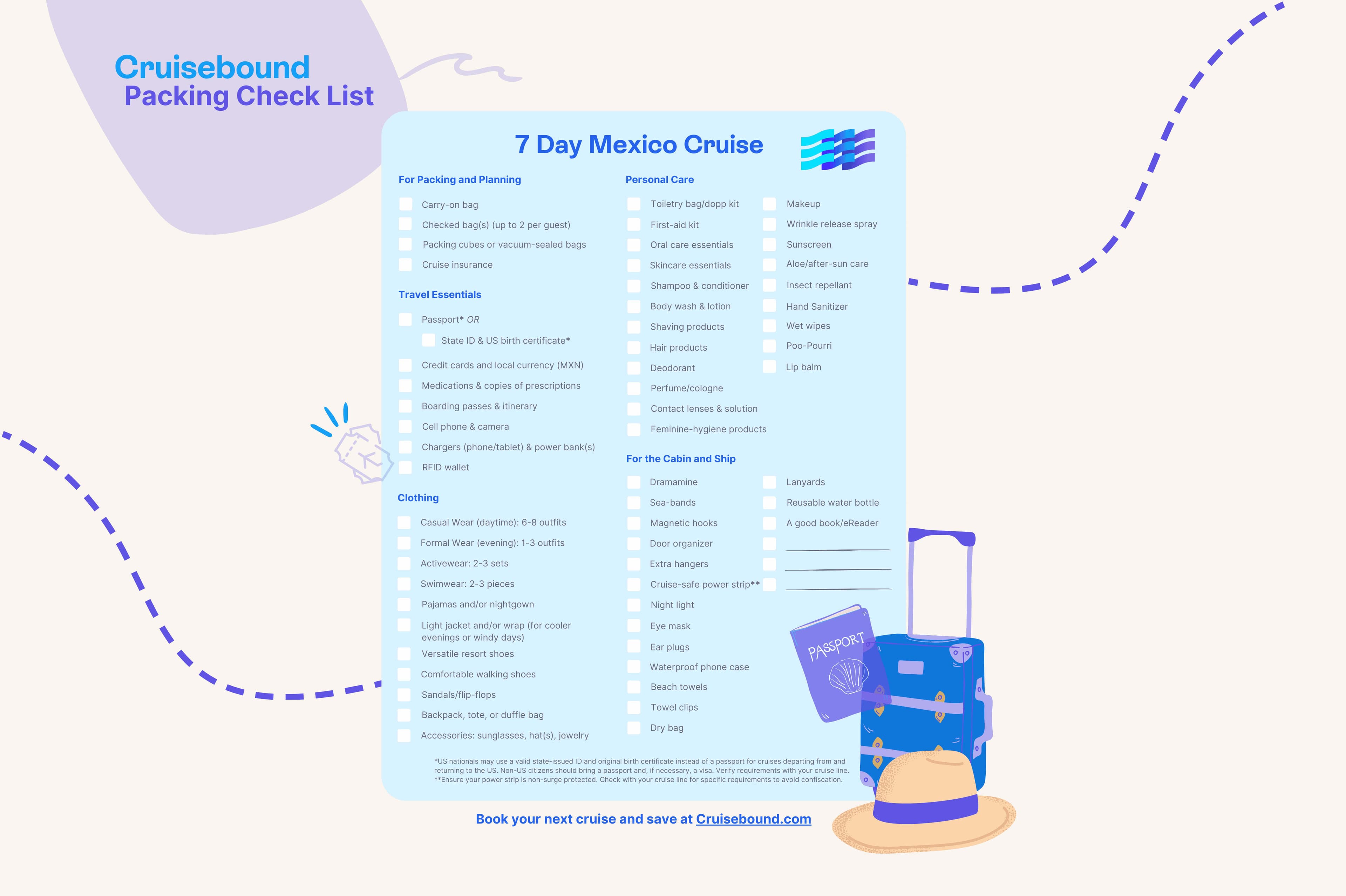 What To Pack for a 7 day Cruise to Mexico preview image