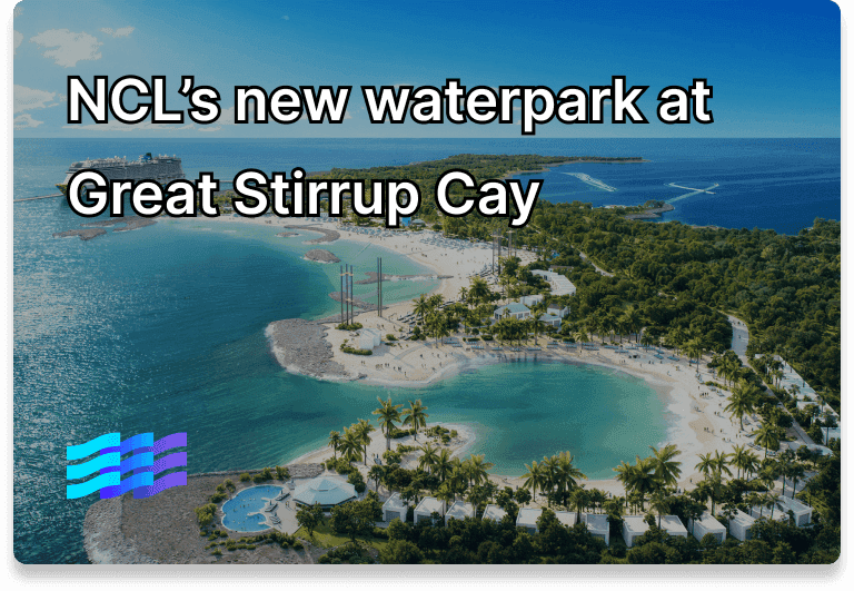 NCL’s new Great Tides Waterpark at Great Stirrup Cay: 19 slides, cliff jumps, and family fun by 2026 preview image
