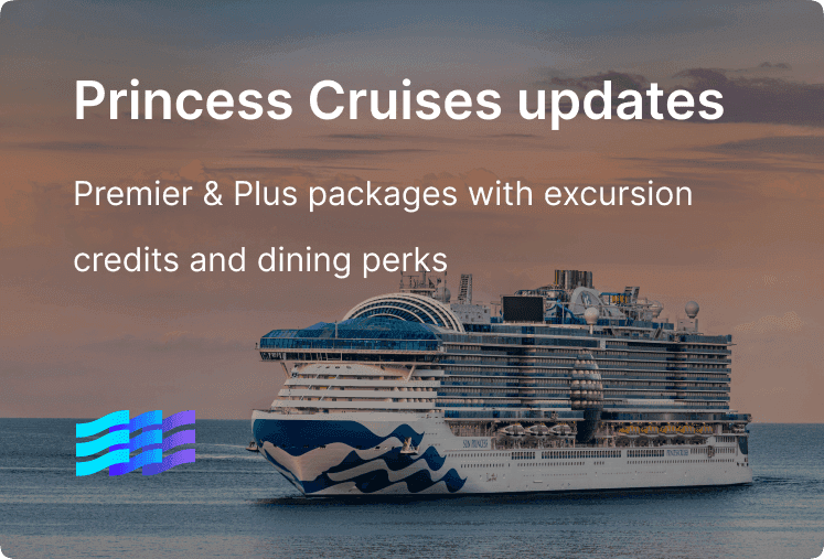 Princess updates: Premier and Plus packages with shore excursion credits and dining perks preview image