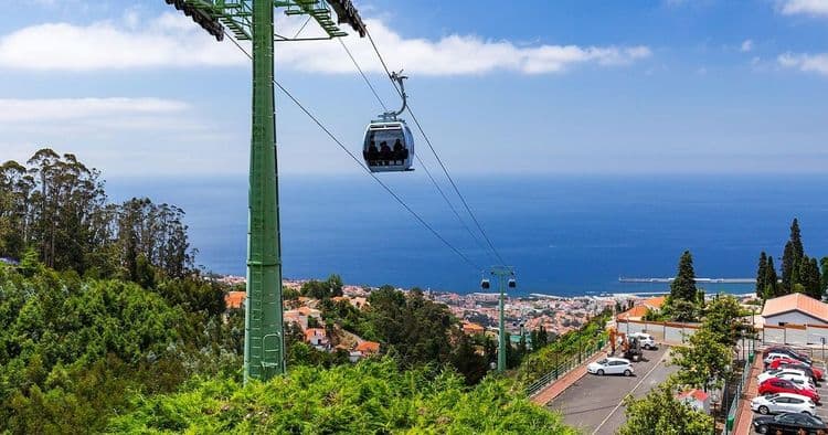 Teleférico, Monte, Paseo en Tobogán y Cata de Vinos