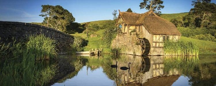 El Señor de los Anillos - Set de película de Hobbiton