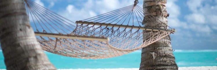 Receso en la playa de Coconut Cove