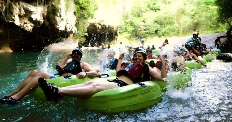 Rainforest Zip Line & Cave Tubing with Lunch