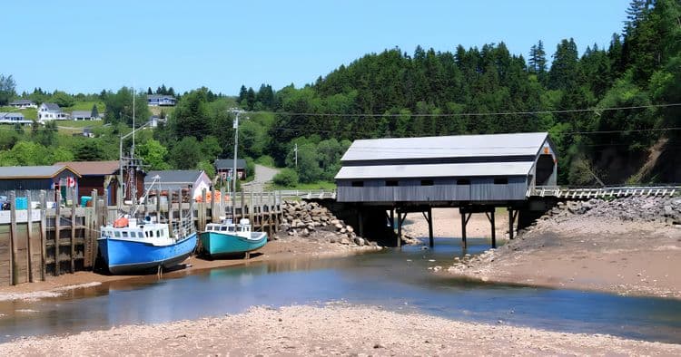 St. Martins y la bahía de Fundy
