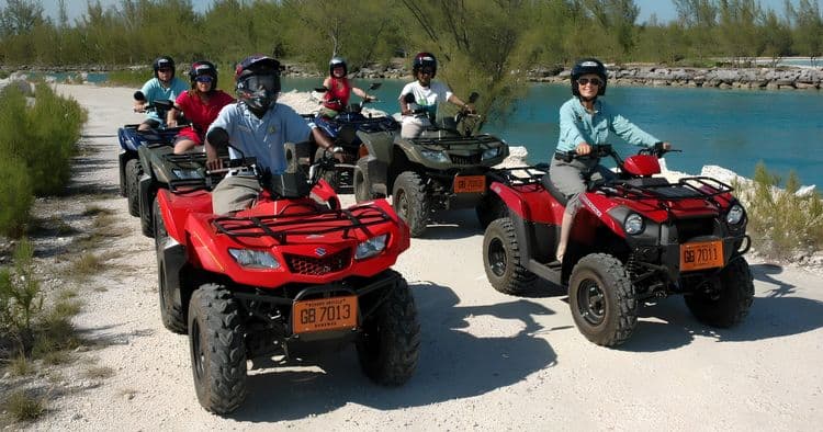 Off Road ATV, Tropical Garden and Beach Break