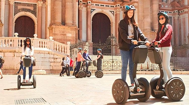 Discover Málaga on a Self-balancing Scooter