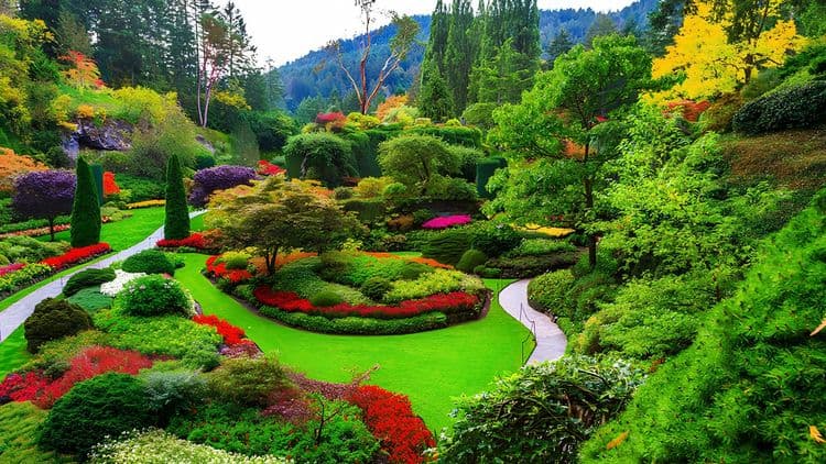 Enchanting Butchart Gardens