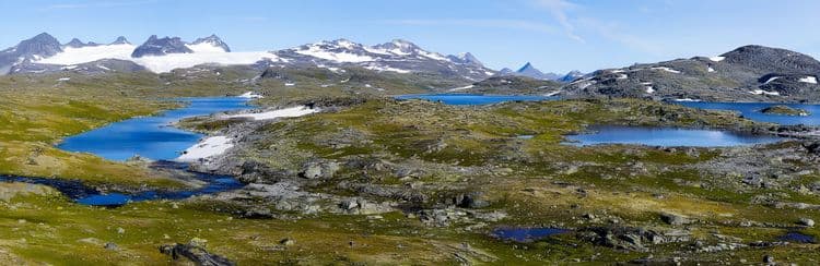 Parque Nacional Jotunheimen y paso de montaña Sognefjell