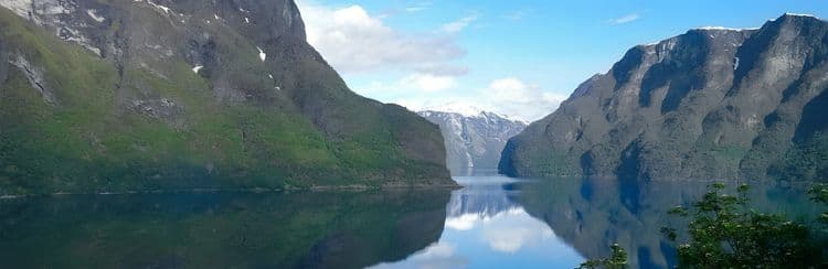 Paseo por la naturaleza de Skjolden