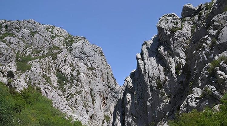Randonnée dans le parc national Paklenica