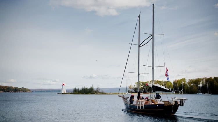 Sailing on the Bras d’Or Lakes