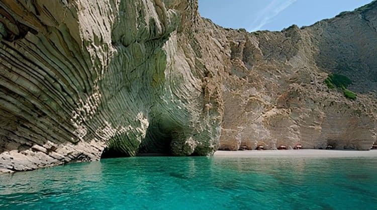 Hidden Beach Of Corfu