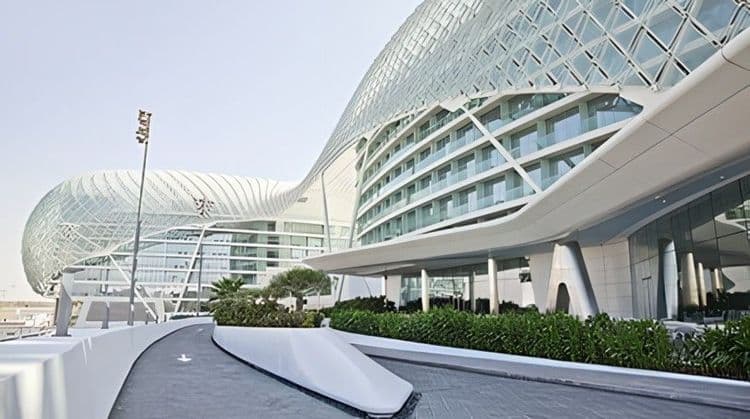 Backstage at the Yas F1 Circuit for Fully Vaccinated Guests
