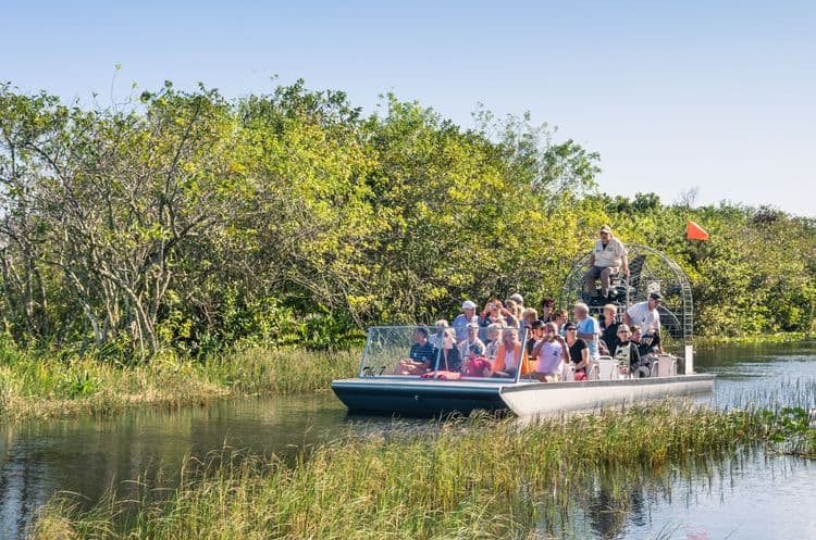 Everglades Airboat Ride (Ends at MIA)