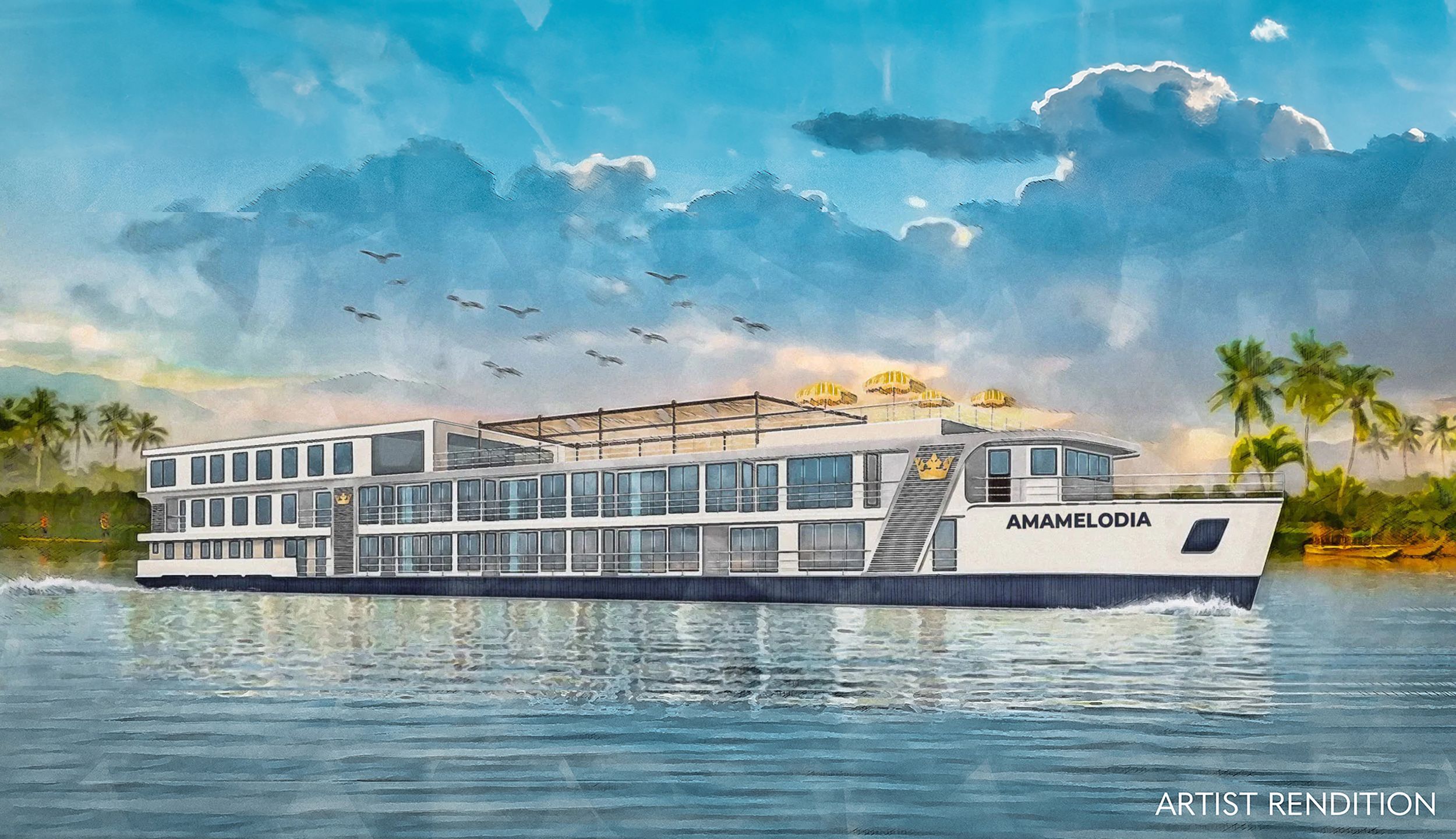 AmaMelodia cruise ship