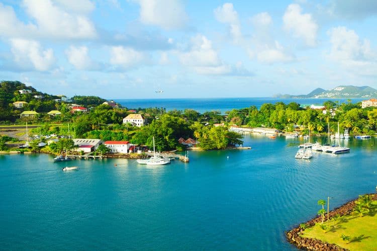 Island Vistas by Helicopter