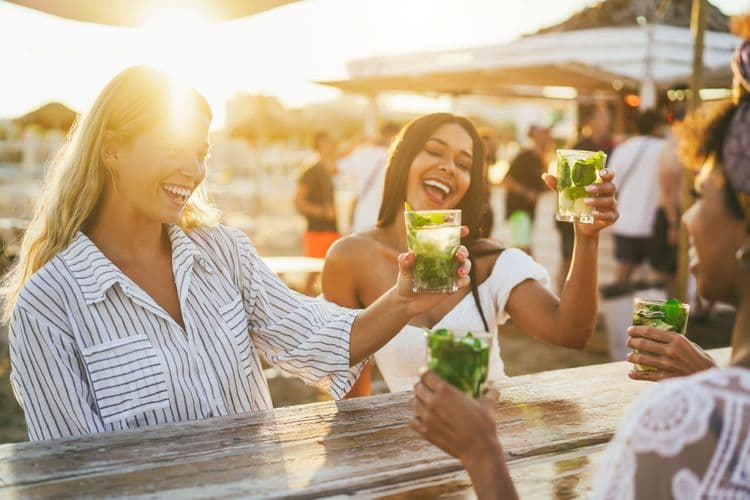 Private Beach with Open Bar and Tasting