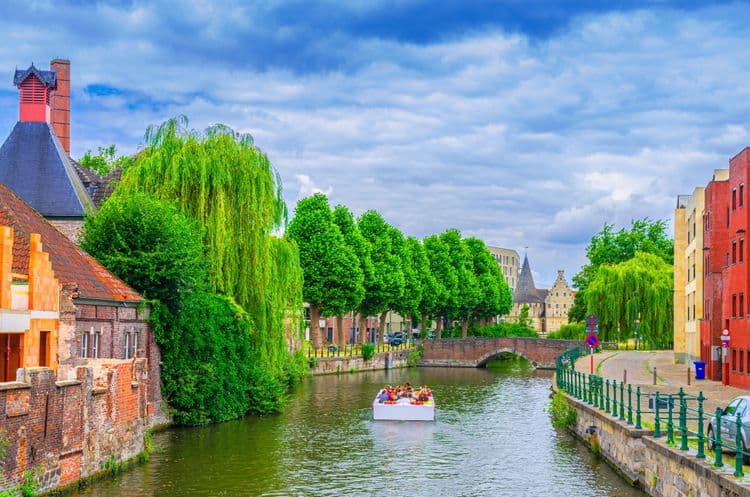 See Ghent by Canal Boat
