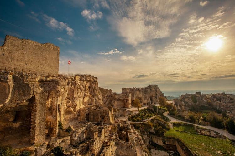 Les Baux Castle, Lumière Wonders, & Lunch