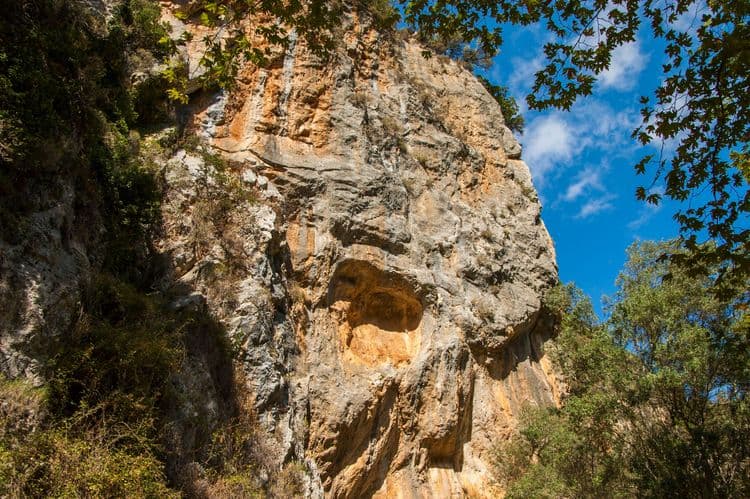 The Agios Antonios Cave at Patsos Gorge