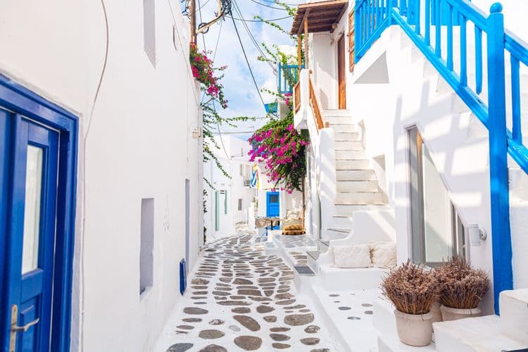 Mythical Mykonos City Walkabout