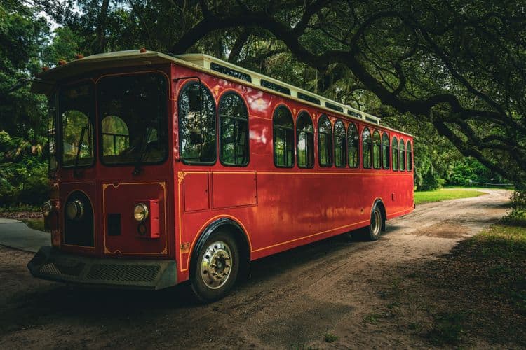 Historical Trolley Tour at Hacienda Campo Rico