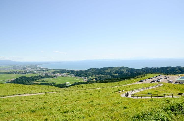 Péninsule d'Oga : Mt. Observatoire de Kanpuzan et Musée Namahage