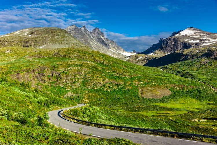 Sognefjell Mountain Scenery