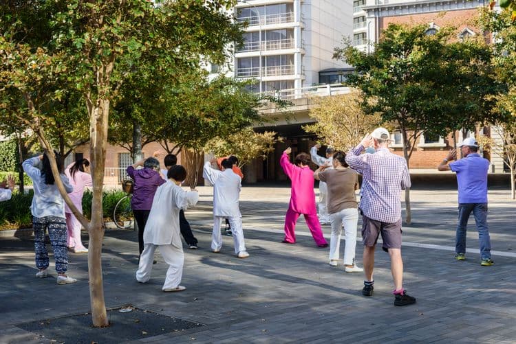 Tai Chi With Harbour Views and Sydney