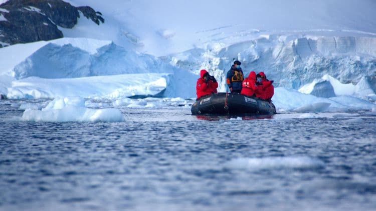 Zodiac Cruise with Silversea Expedition team