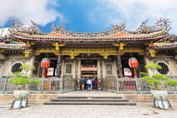 Templo de Lungshan y Sala Conmemorativa C.K.S.