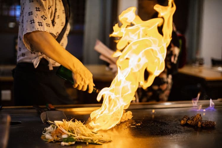 Démo et dîner Teppanyaki