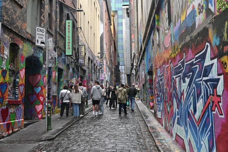 Secretos de la ciudad: un paseo por el Melbourne Laneway