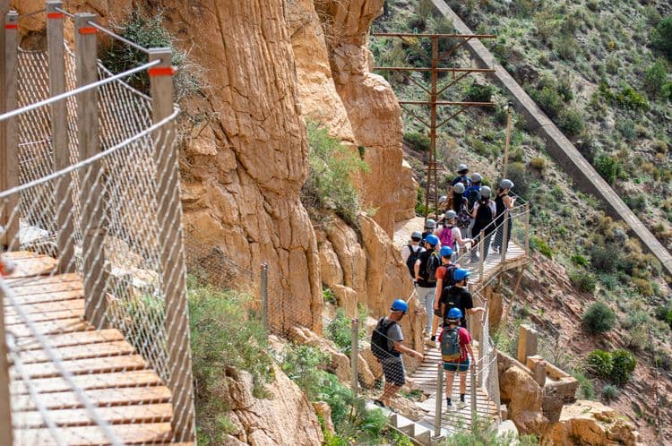 Randonnée sur le magnifique Caminito del Rey avec des tapas