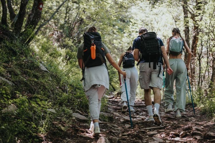 Senderismo con el equipo de Silversea Expedition