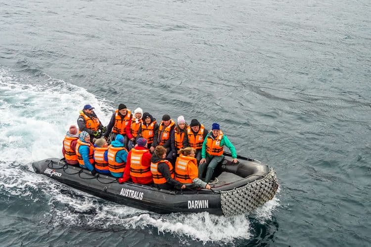 Zodiac Cruise with Silversea Expedition team