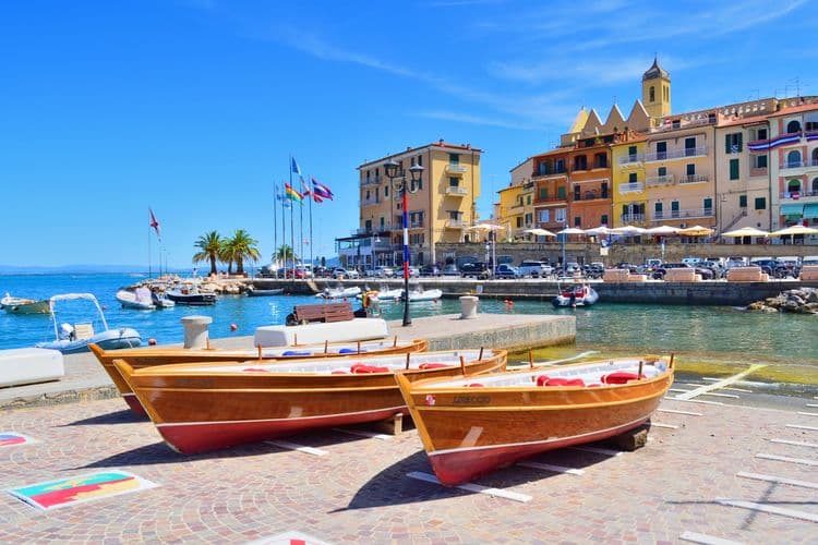 Recorrido a pie por Monte Argentario y Porto Ercole