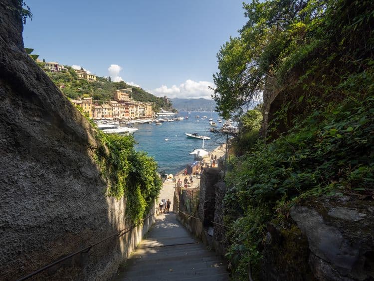 Caminata escénica a San Fruttuoso a través del Parque Nacional Portofino