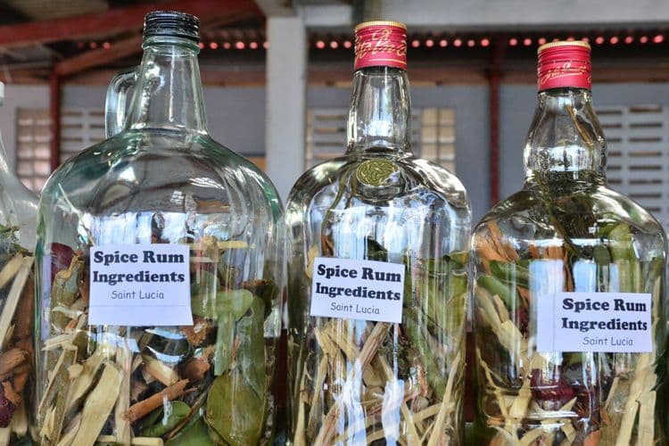Escenas de Castries & Rum Tasting