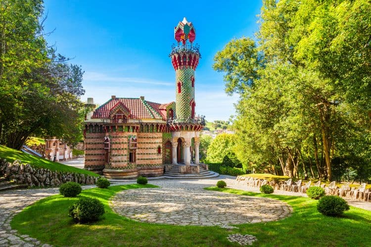 Capricho de Gaudi in Magnificent Comillas