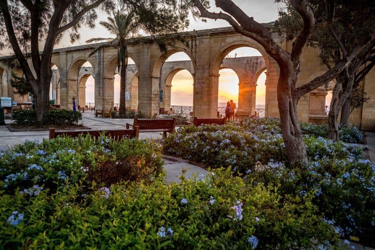 Jardines Históricos de Malta