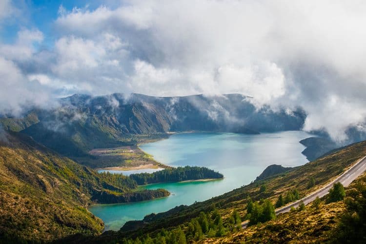 Lago de Fuego y Tradiciones del Té: Escénico São Miguel