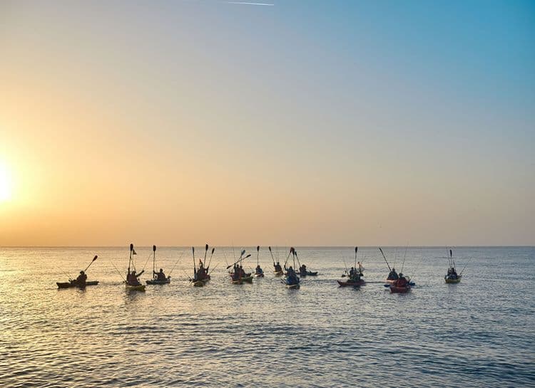 Aventure en kayak le long de la magnifique Costa del Sol