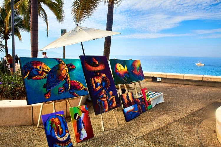 Peindre le jour à Puerto Vallarta