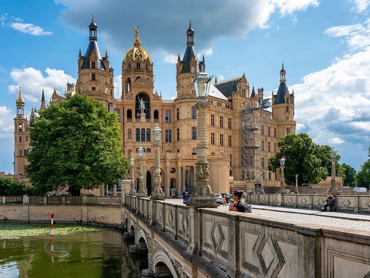 Castillo de cuento de hadas de Schwerin